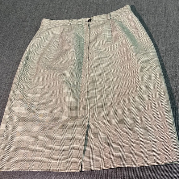 Jupe Mi-longue Worthington Blanc Taille 16 - Coton/nylon - Occasion Très Bon état
